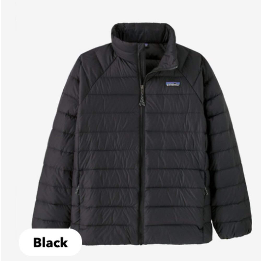 Patagonia Kids' size S 7-8 Black Down Sweater. Like new!